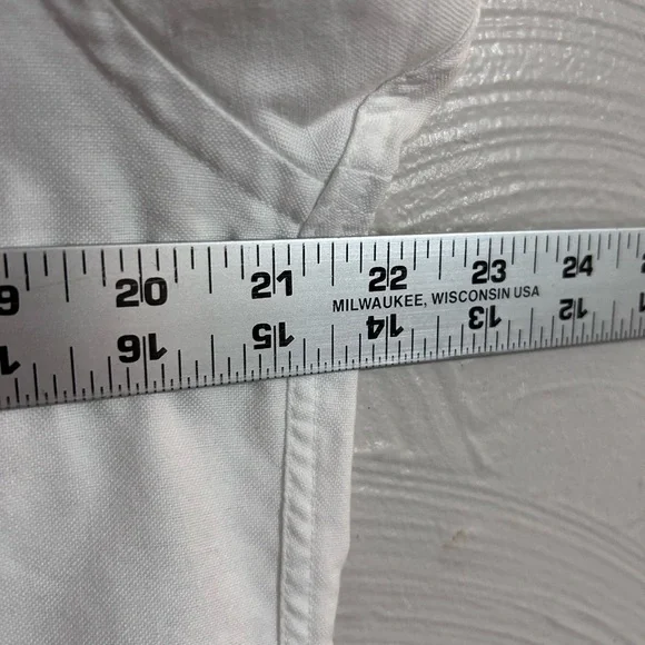 Vintage Hunting Ammo Shooting Shirt Padded Shoulder - 15 1/2 - WHITE Pheasant - Picture 6 of 6